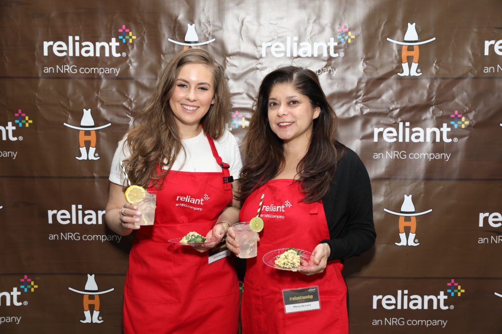 Marcy de Luna with charity partner Homemade Hope 