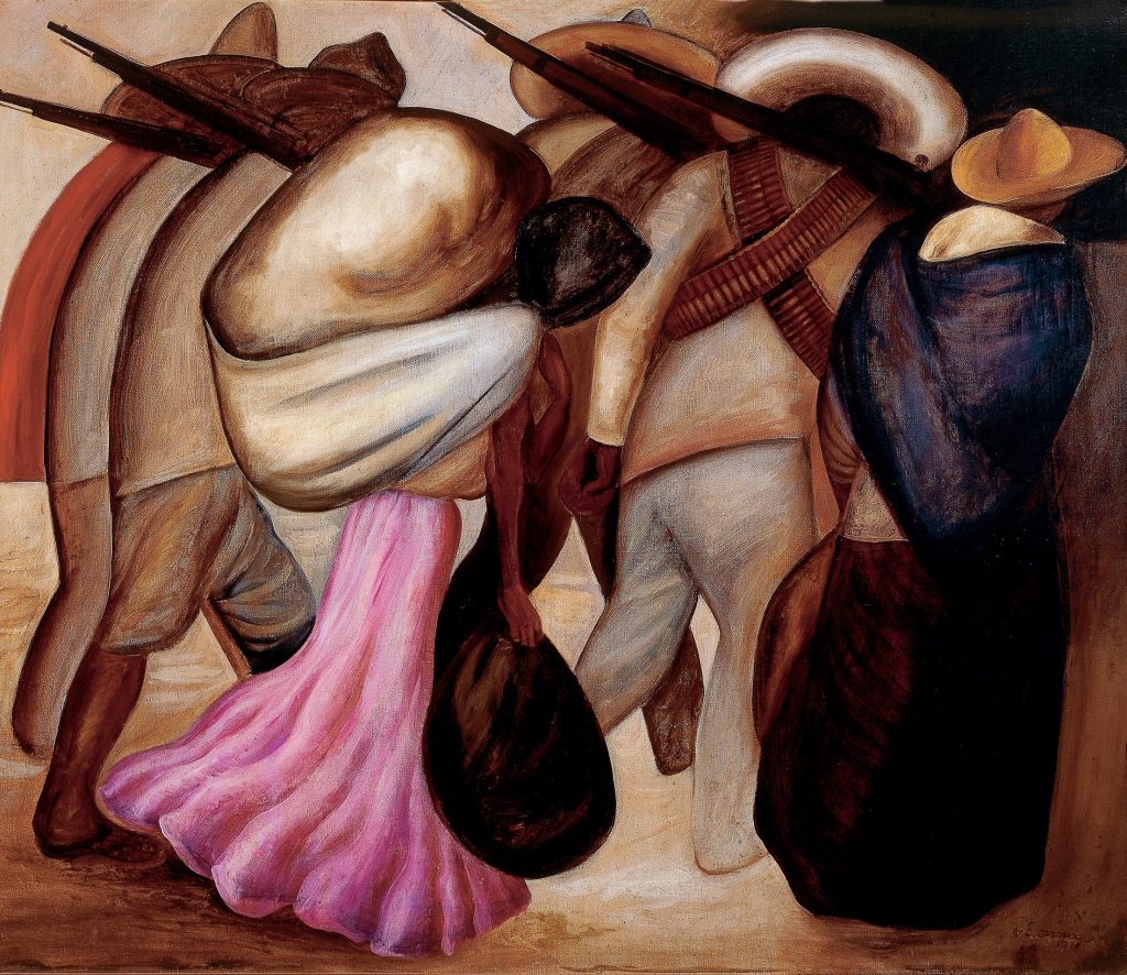 José Clemente Orozco's "The Soldaderas (Las soldaderas)," 1926