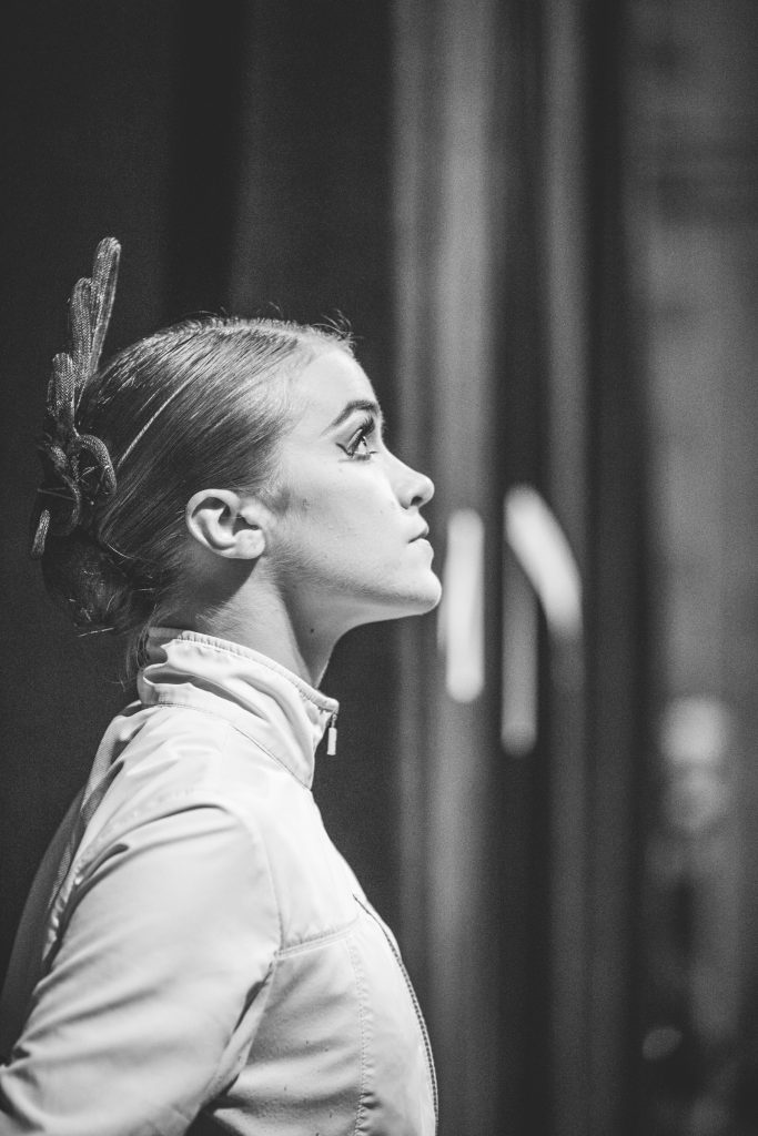 The 20-year-old Bridget Kuhns knows pressure comes with any big ballet opportunity.