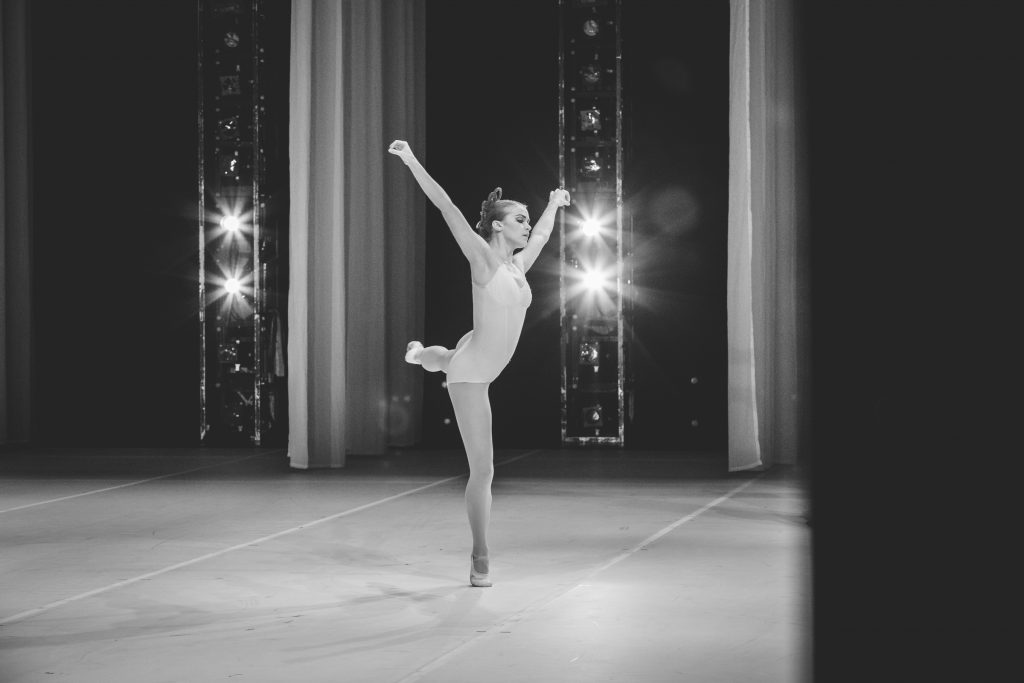 Bridget Kuhns knows how to command a stage.