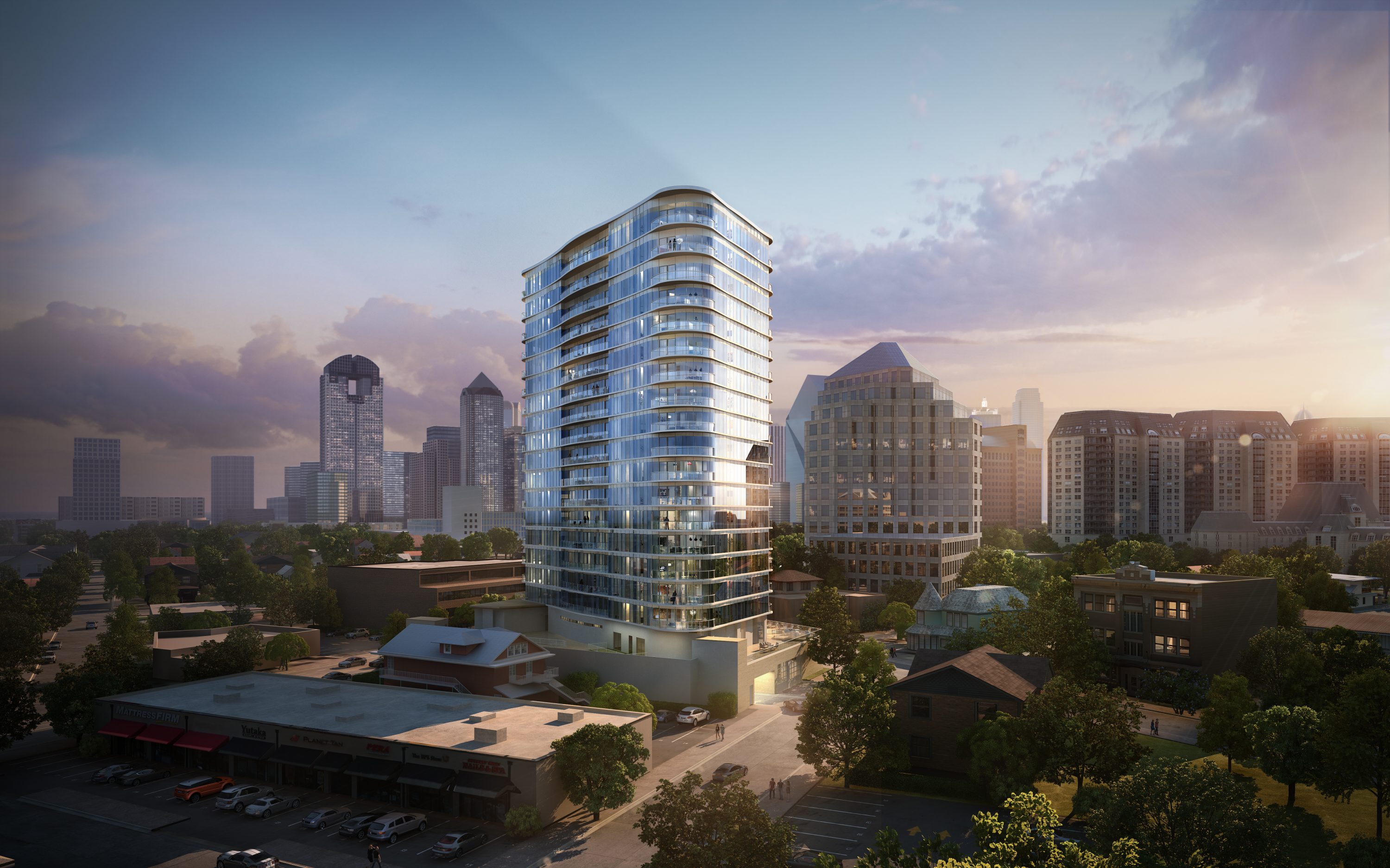 One Uptown is Dallas' newest luxury apartment complex.