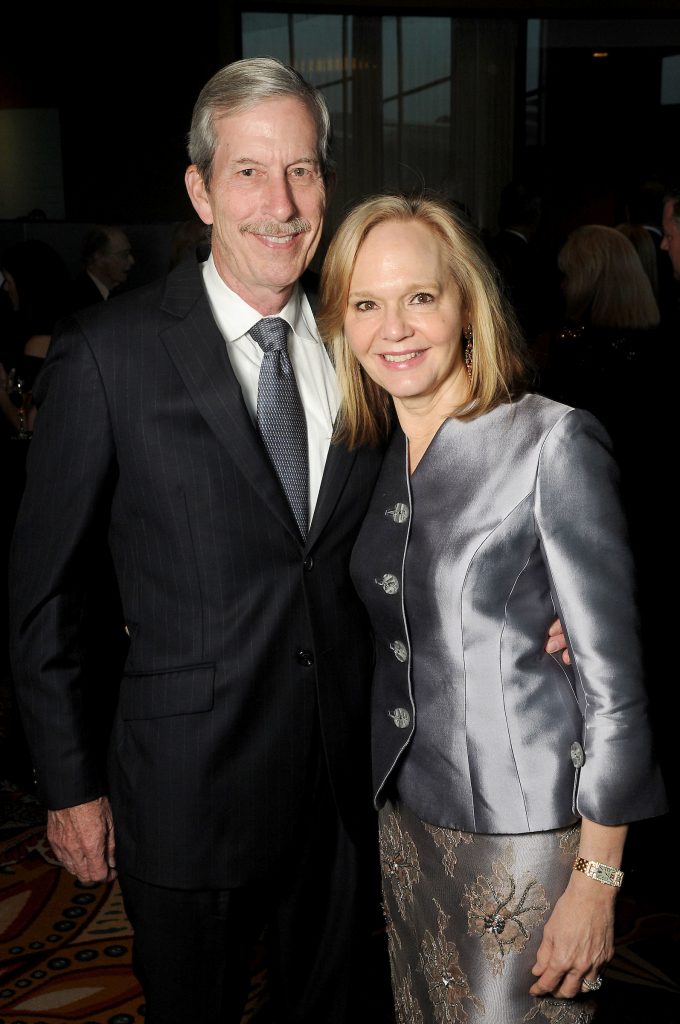 John and Janet Carrig at the KickStart Kids Heroes Among Us.