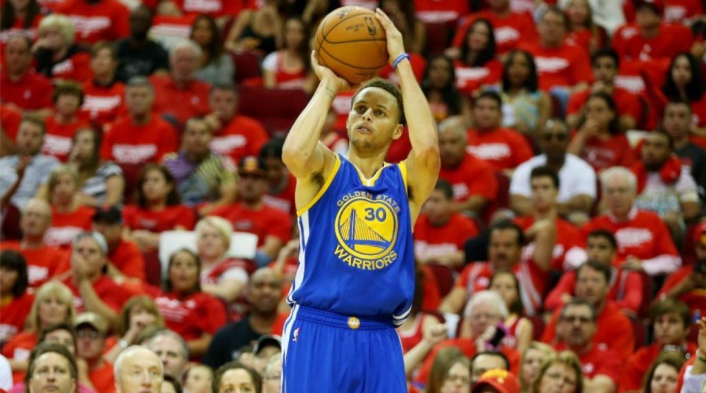 Stephen Curry shooting is still the scariest sight in the NBA, haters no matter.