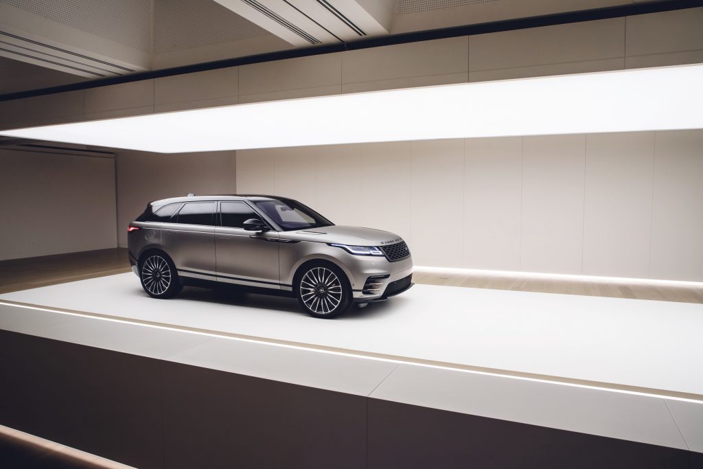 Scenes from the Range Rover Velar's European launch event