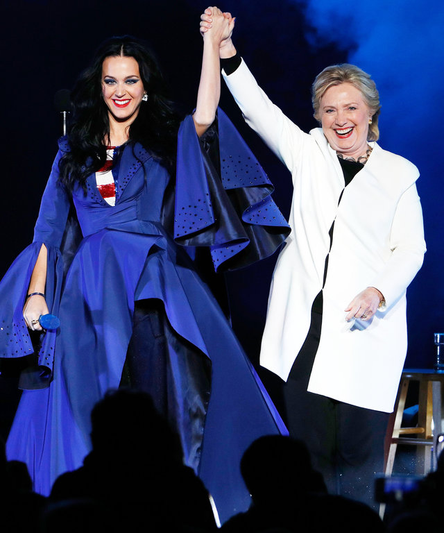 Katy Perry & Hillary Clinton