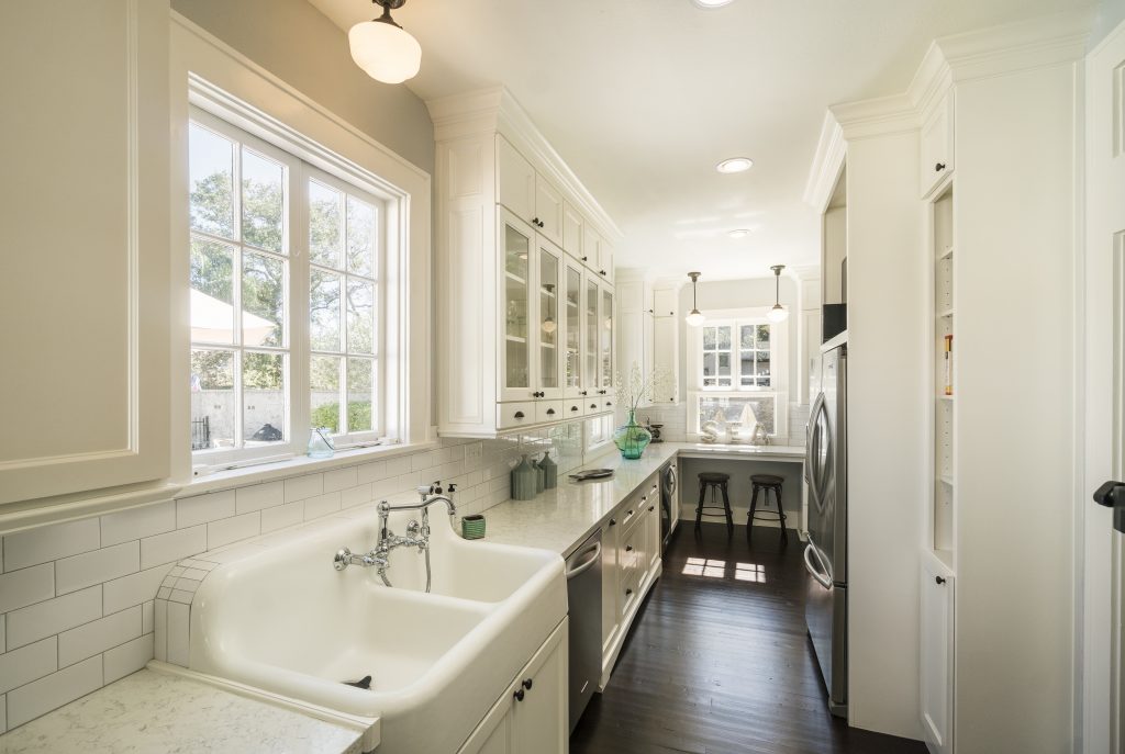 The kitchen of 1606 25th, on the Galveston Home Tour. Photo by Illumine Photographic Services.