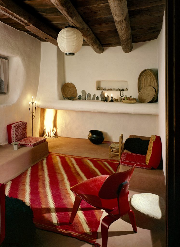 A room at Georgia O'Keeffe's home