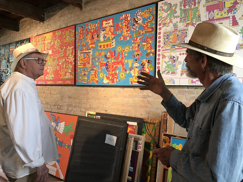 Painters Earl Staley and Mark Clark in conversation about the mesmerizing works on display.