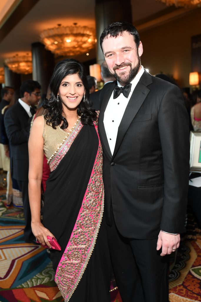 Saranya and Andrew Loehrer