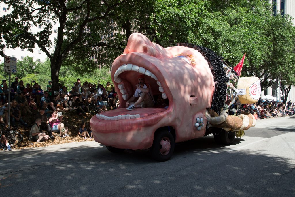 Houston Grand Opera's big mouth.