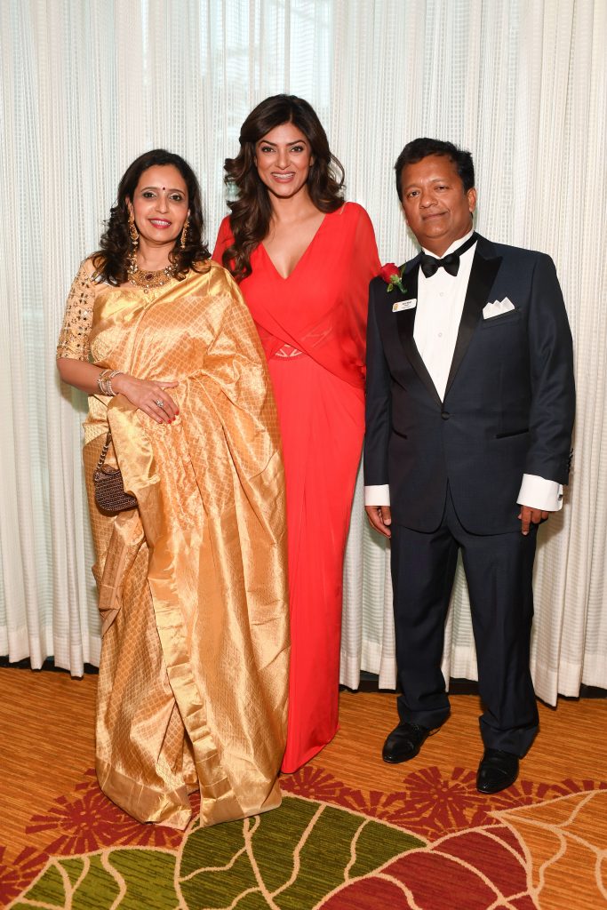 Sushmita Sen, Ash Shah and Leena Shah