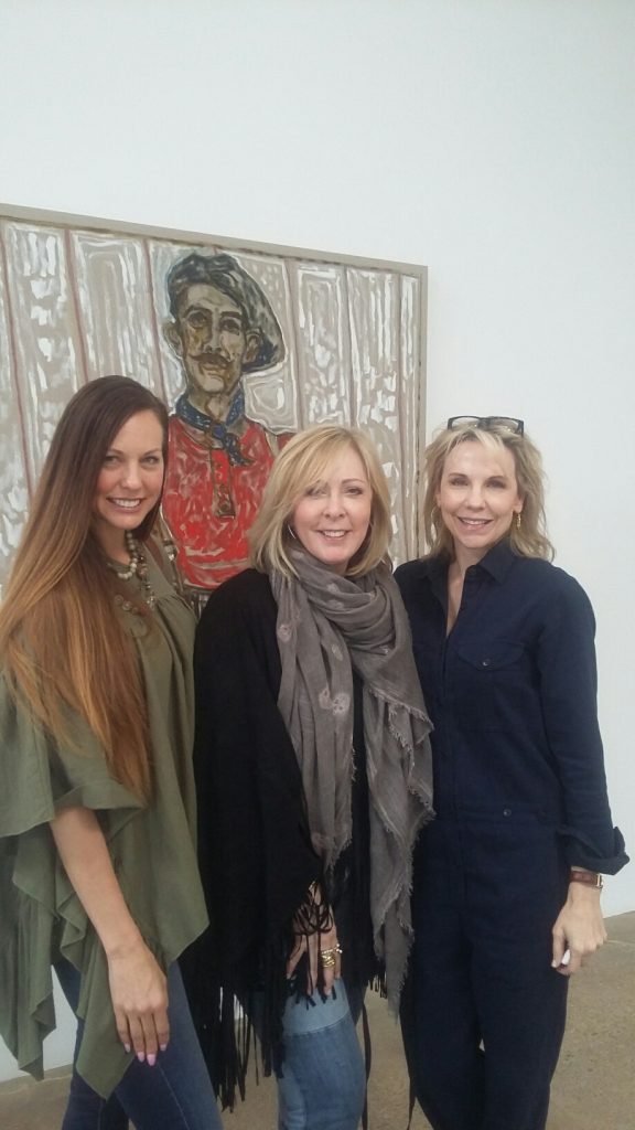 Bianca Anderson, Barbara Buzzell, Joyce Goss at The Goss-Michael Foundation 