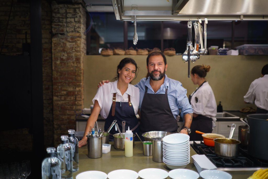 Famed Mexico City chef Enrique Olvera and chef Daniela Soto-Innes head to Houston for a one-night-only pop-up dinner.  