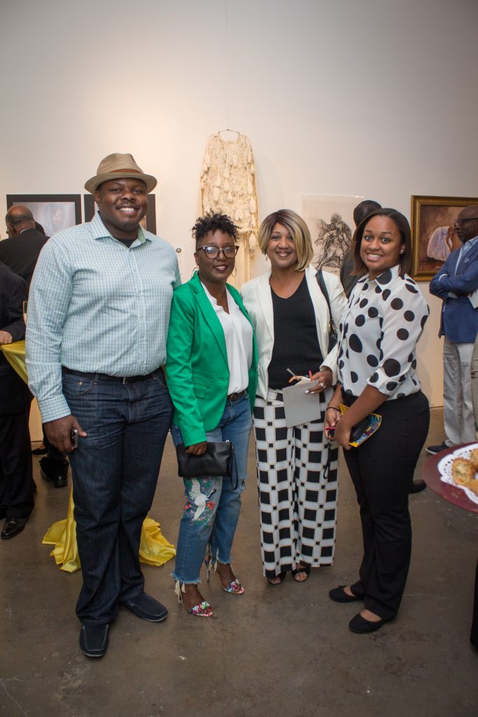 Cedric Martin & honoree Delita Pinchback Martin, Joyce Schofield, Erin Williams