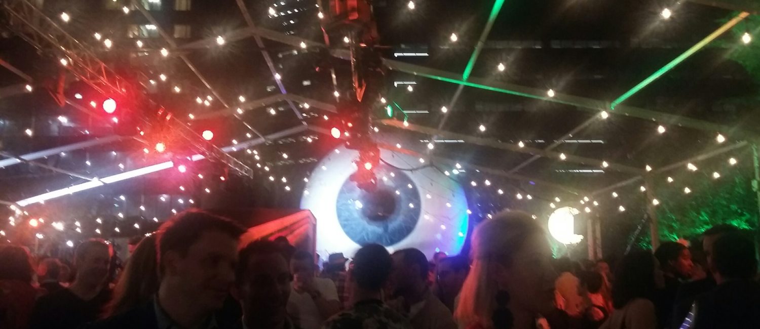Eye Ball escapades; the event across from The Joule rocked Saturday night.