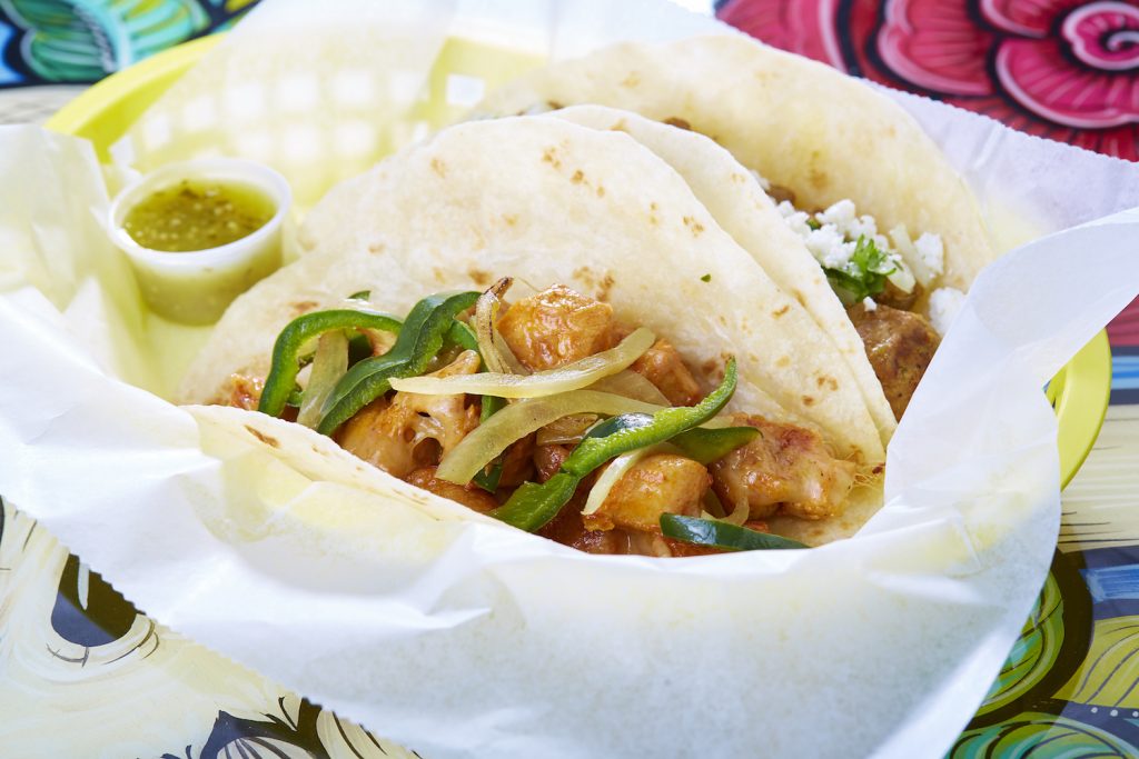 Frontera Fundido Chicken taco