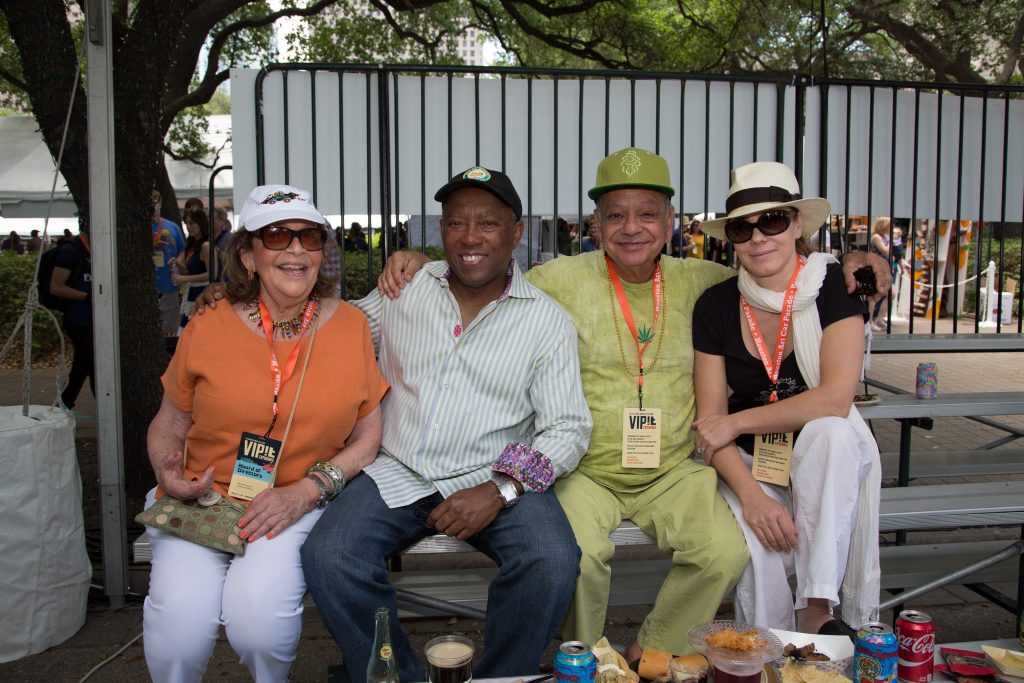 Marilyn Oshman, Mayor Sylvester Turner, Cheech & Natasha Marin