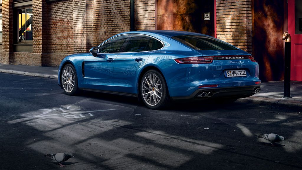 The Porsche Panamera never lets you forget you're driving a Porsche.