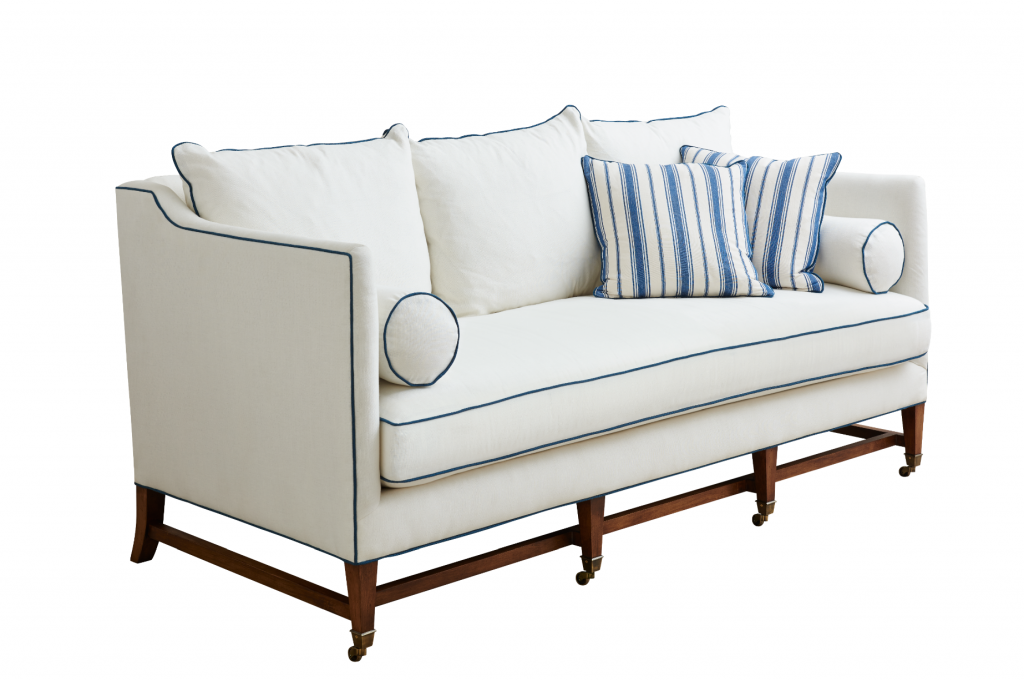 The Brentwood sofa by Mark D. Sikes for Henredon