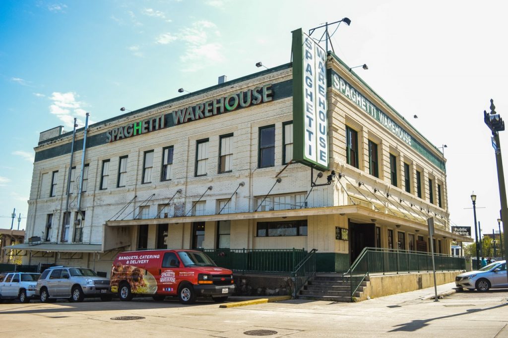 Spaghetti Warehouse does not look so different today.