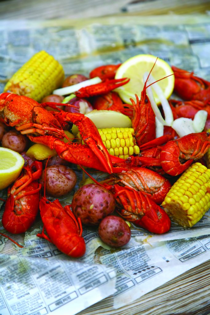 A New Orleans-style crawfish boil is waiting at Hungry's. (Courtesy photo) 