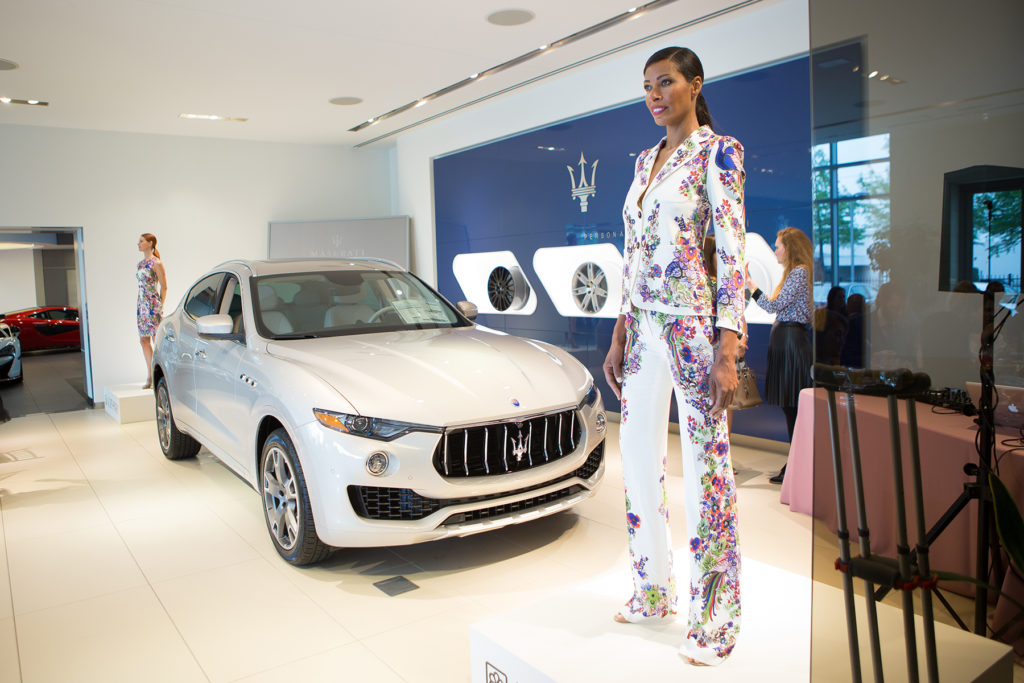 Dallas power ladies turned out in force for a mysterious luxury SUV reveal.