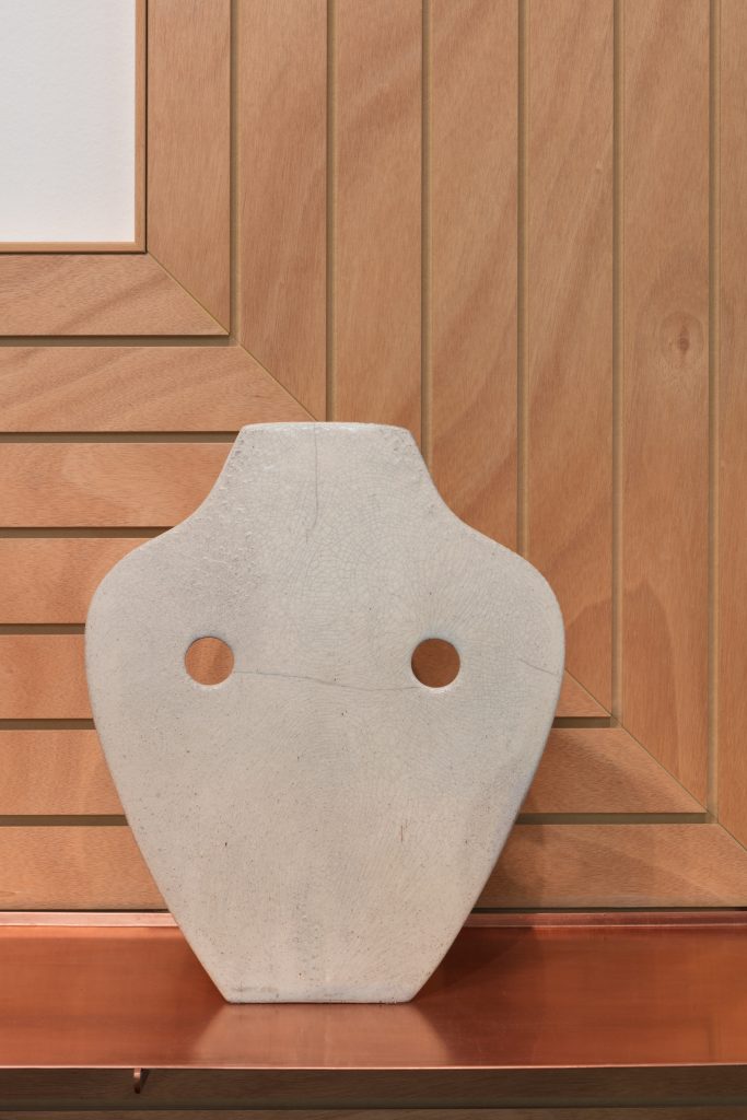 Pia Camil’s "Bust Mask Eggshell White," 2016