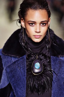 Tom Ford's Fall/Winter 2015 collection, featuring Lisa Eisner's capsule collection for the fashion house.