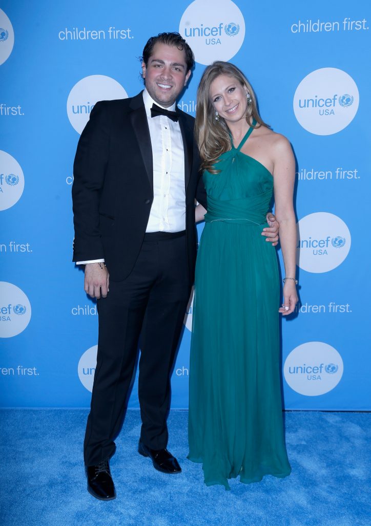 HOUSTON, TX - MAY 24:  Gala Chairs Guillermo Sierra and Princess Tatiana Galitzine at the fourth annual UNICEF Audrey Hepburn® Society Ball on May 24, 2017 in Houston, Texas.  (Photo by Bob Levey/Getty Images for UNICEF)