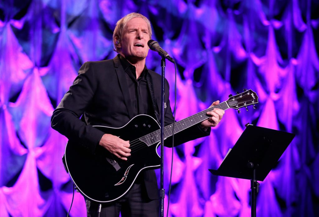 HOUSTON, TX - MAY 24:  Singer Michael Bolton performs onstage at the fourth annual UNICEF Audrey Hepburn® Society Ball on May 24, 2017 in Houston, Texas.  (Photo by Bob Levey/Getty Images for UNICEF)