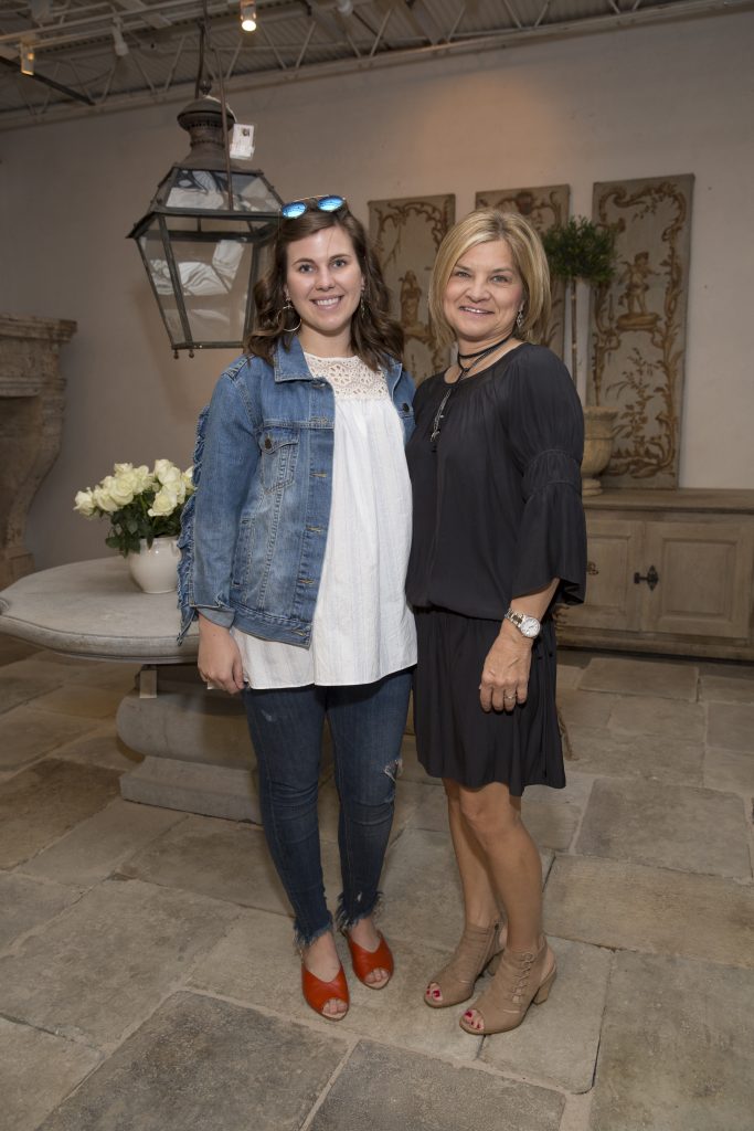 Bailey Miller, Kathy Dimmett at Chateau Domingue