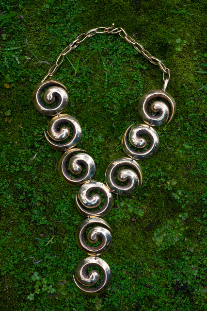 Lisa Eisner's Spiral Necklace