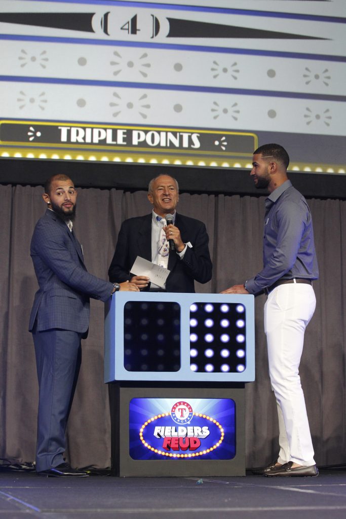 Rougned Odor, Eric Nadel, Nomar Mazara