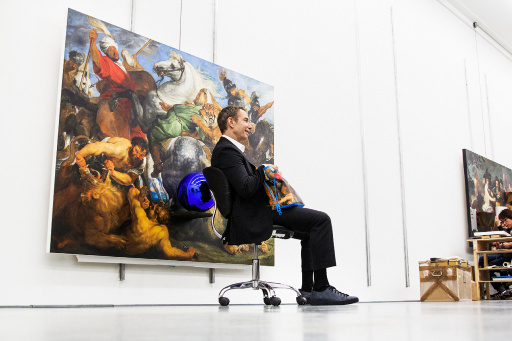 Jeff Koons' New Louis Vuitton Collaboration Includes a Mona Lisa Duffel Bag