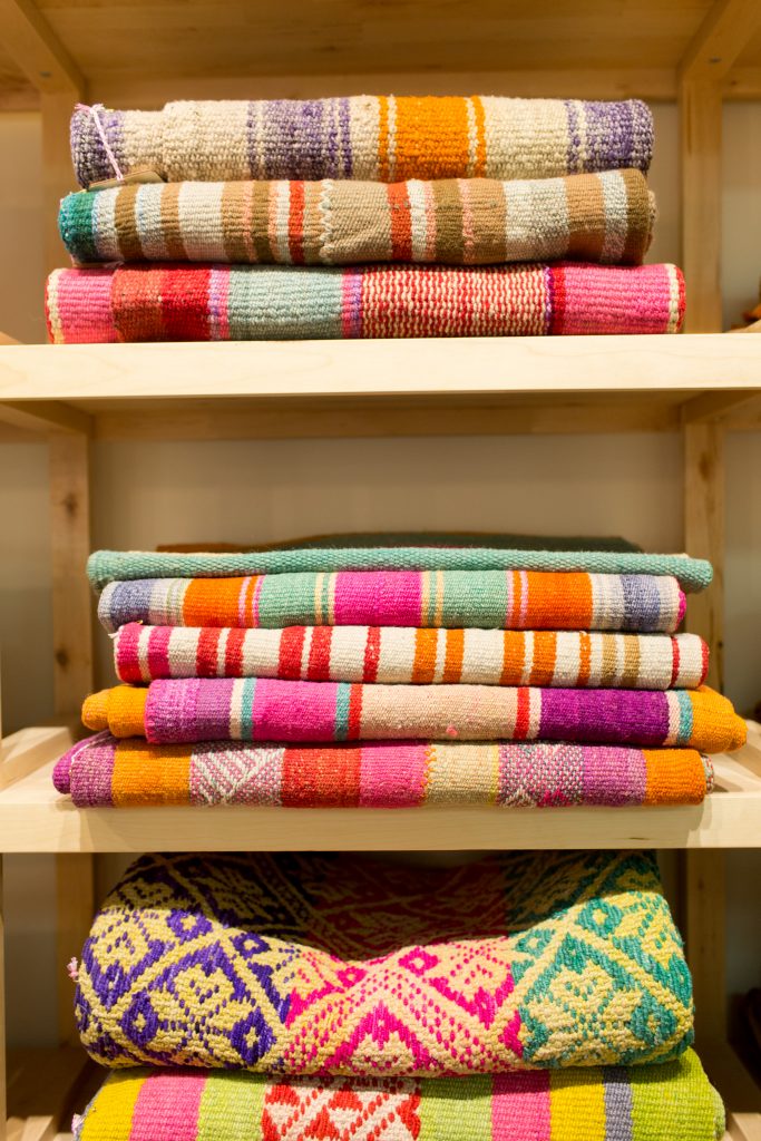 Frazada textiles at Sarah Sharp