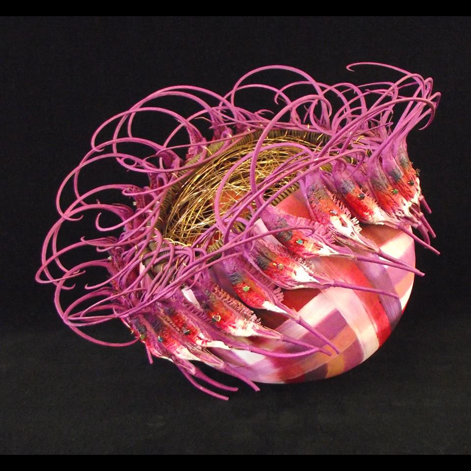 Jane Marie's “A Song of Swift Syncopated Syllables,” 2016, at the Houston Center for Contemporary Craft 