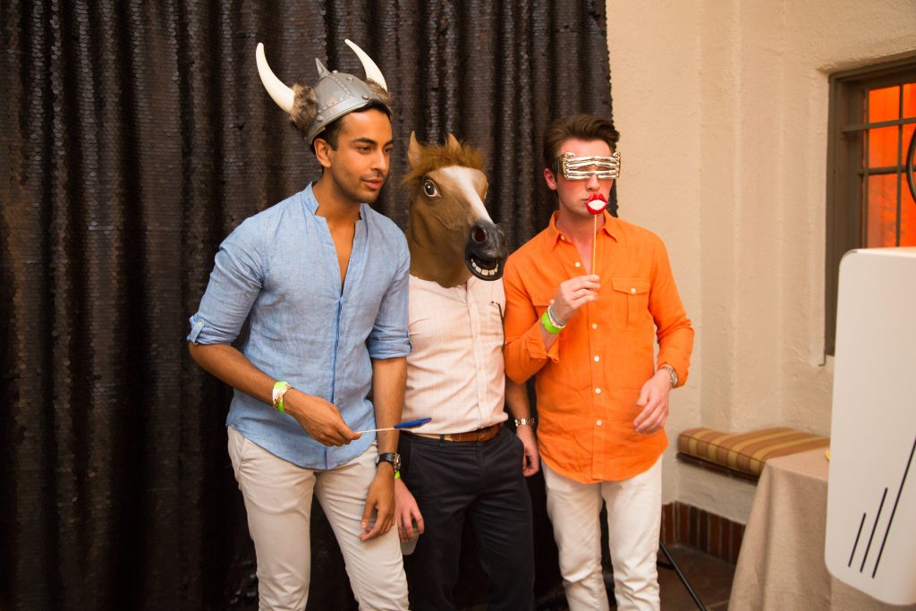 More scenes from the Ham & Cheese Photo Booth 