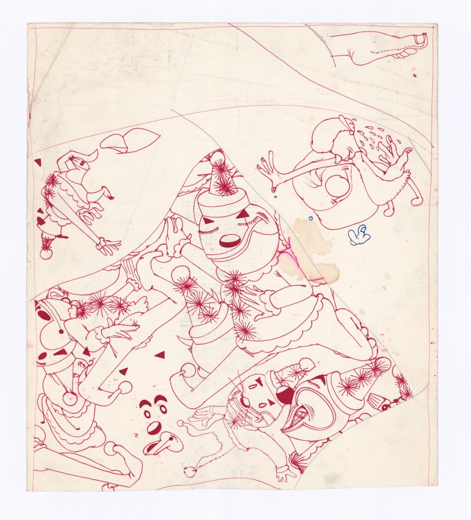 Susan Te Kahurangi King's "Untitled," circa 1967, at  Marlborough Contemporary London. he artist was discovered by a Facebook page her family created. 