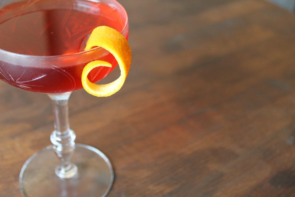Nobie's presents a bevy of Negronis including this classic rendition. 
