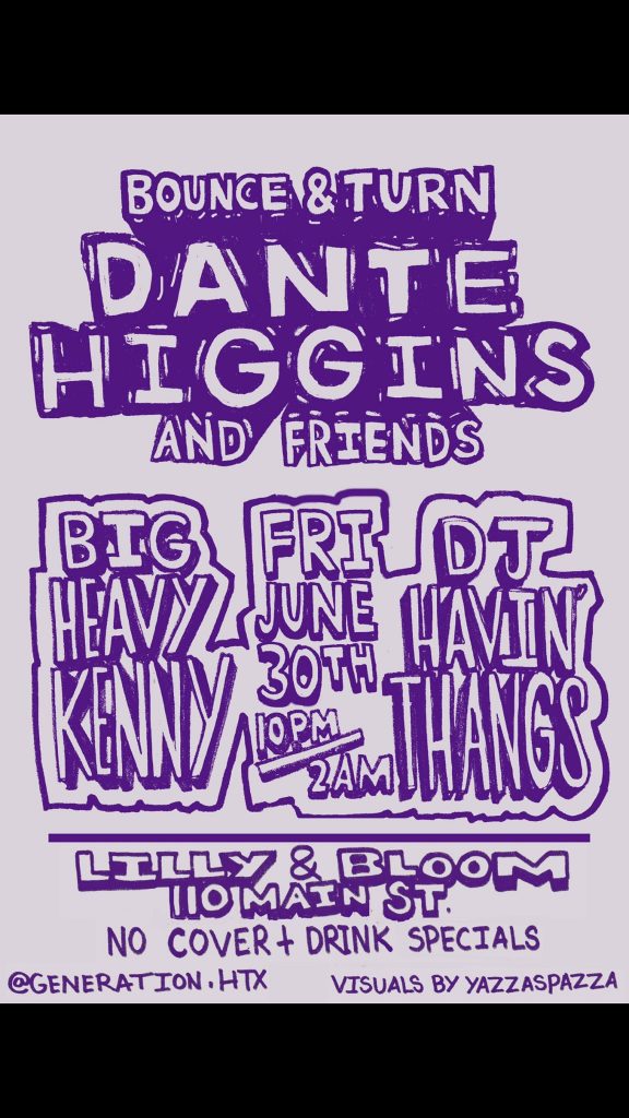 Bounce & Turn convenes Friday night at Lilly & Bloom.