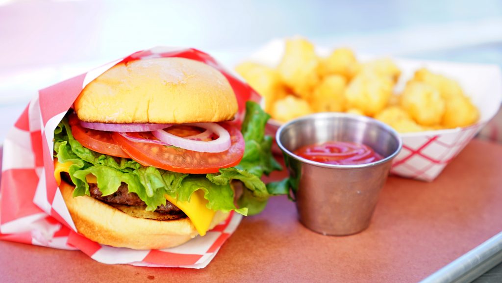 FM burgers and fries pair perfectly with college football. (Courtesy photo.)