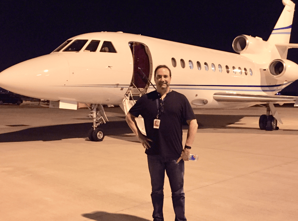 Jim Kastleman earned his pilot's license at age 17.