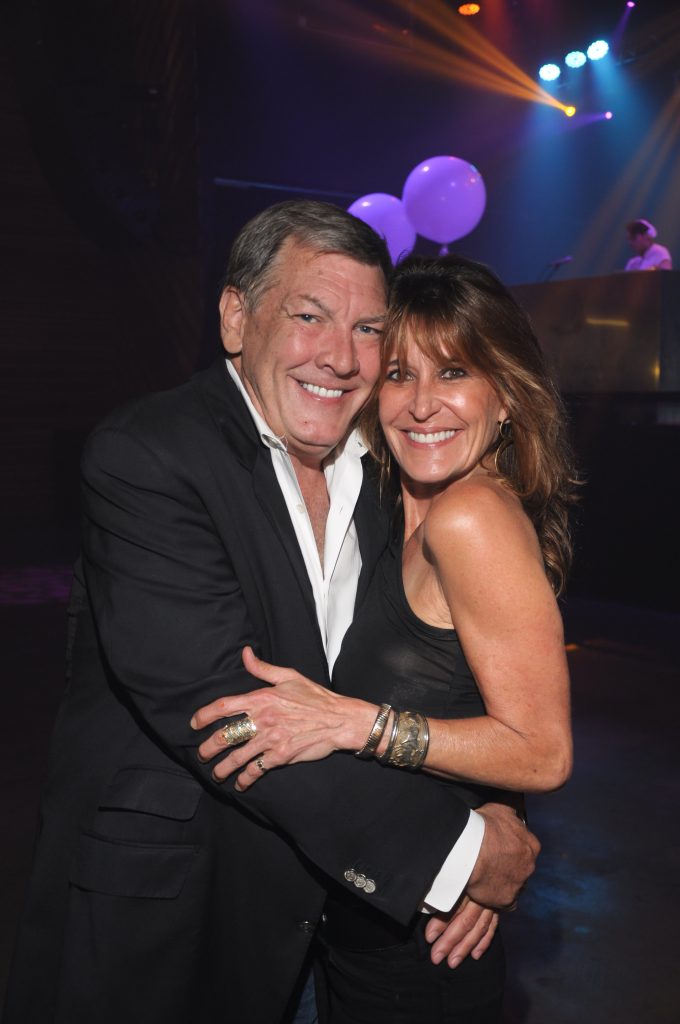 Neal Hamil, Annie Amante at a private birthday party in 2017.