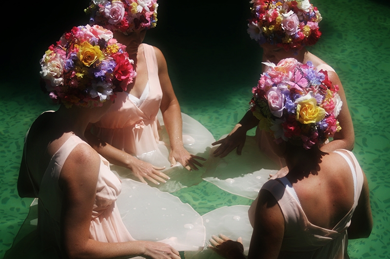 The Bridge Club's "Pool," 2012, at Art Palace 