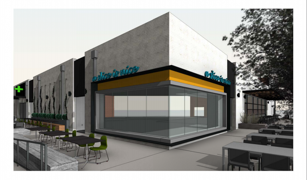 Renderings of Agricole Hospitality's new restaurant compound 