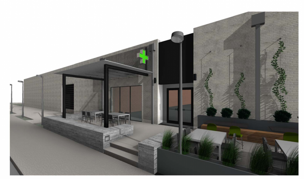 Renderings of Agricole Hospitality's new restaurant compound 