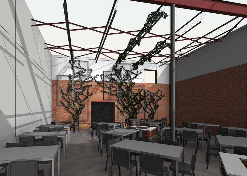 Renderings of Agricole Hospitality's new restaurant compound 