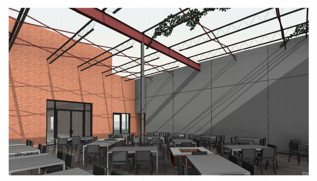 Renderings of Agricole Hospitality's new restaurant compound 