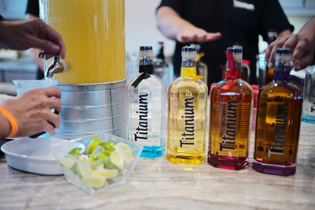 Titanium Tequila provided Rhythm in the Heights guests with a bevy of tequila to taste.  