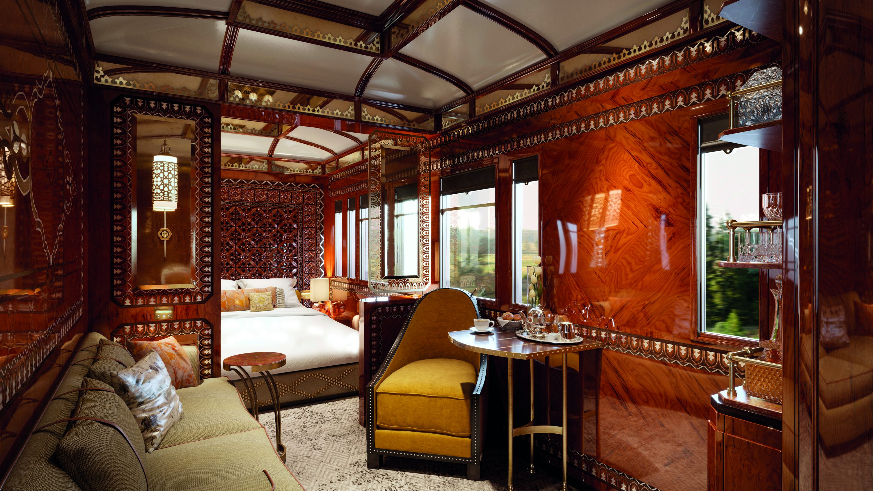 luxury train travel turkey